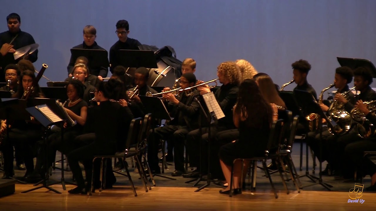 Rolesville High School Concert Band performs Matrix March on 3/23/2018