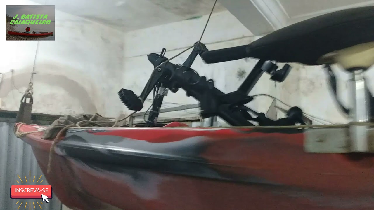 COMO ADAPTAR MOTOR ELÉTRICO NO CAIAQUE ROBALO
