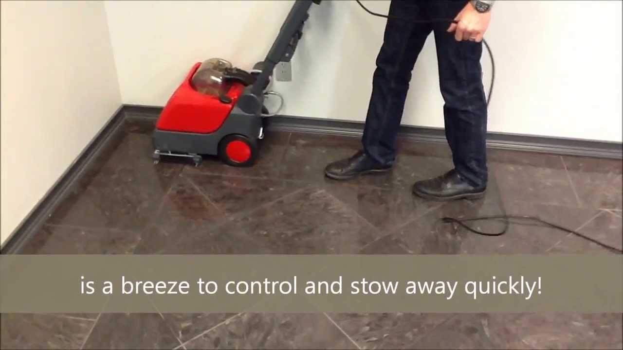 RA 300E Compact Electric Scrubber Dryer Mastercraft Powered by Cleanfix.