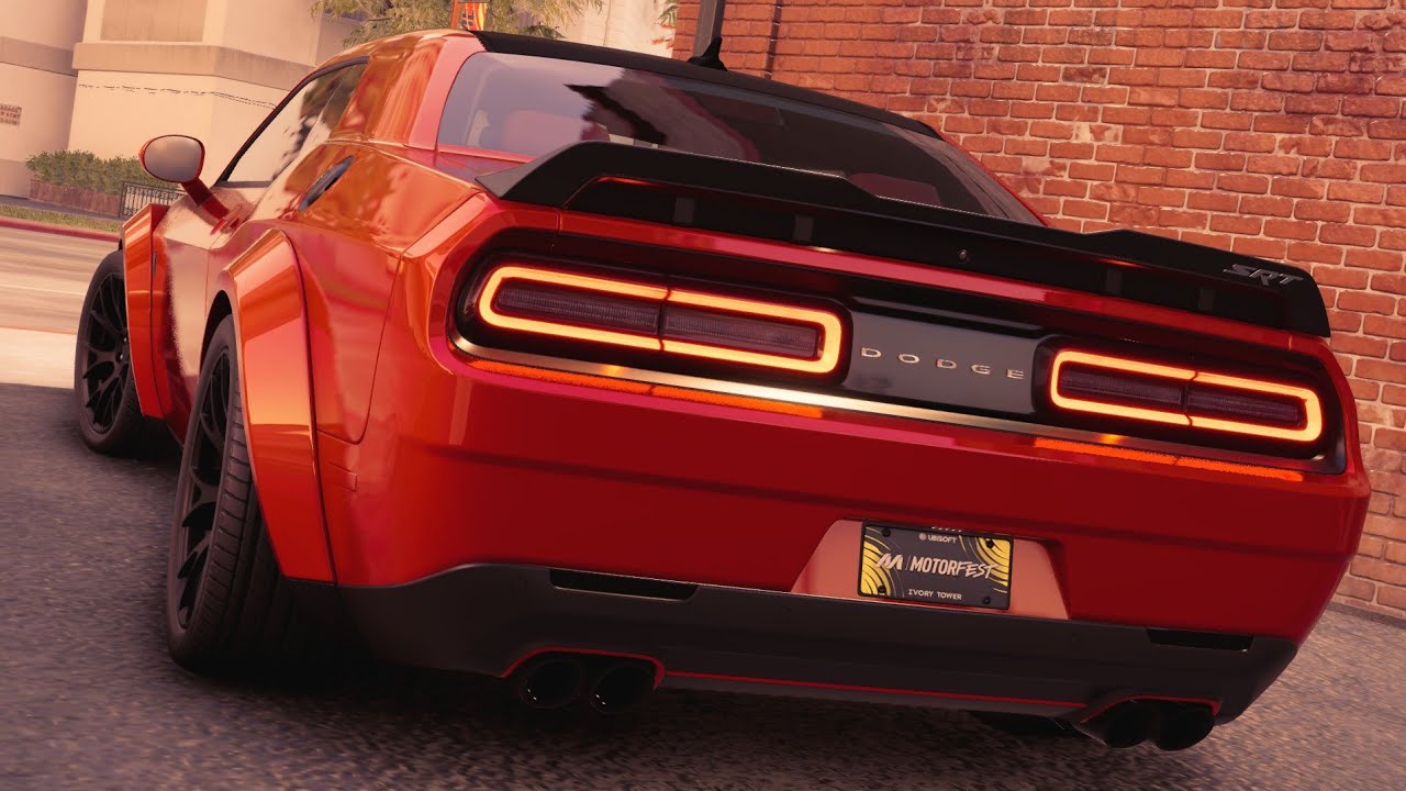 Hellcat Challenger Widebody Gameplay [The Crew MotorFest] This Car Sounds Realistic!