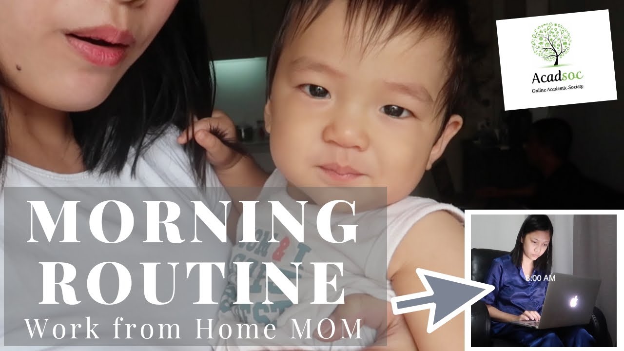 PAANO MAG WORK FROM HOME KAHIT NANAY? Work from home routine