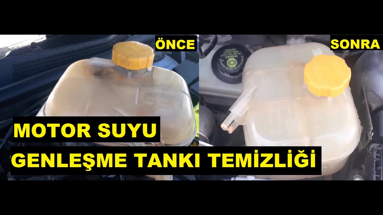 Opel Astra H Motor Suyu Genleşme Tankı  Temizliği (Yedek Su Deposu)
