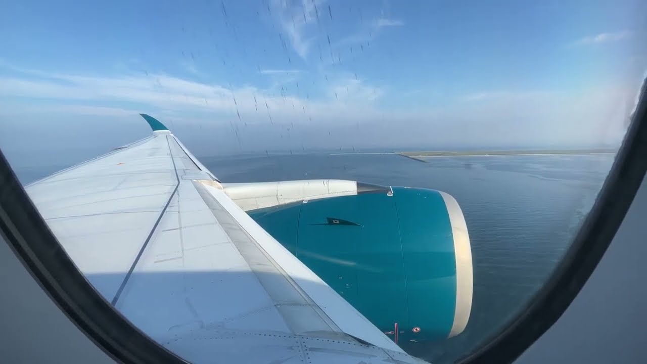 Vietnam Airlines | A350-900XWB (A350-941) | Ho Chi Minh-Osaka/Kansai (SGN-KIX) | Landing at KIX