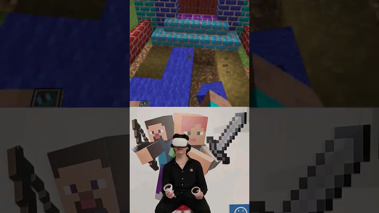 VR Minecraft REdizayn 96 #shorts #minecraft #vr