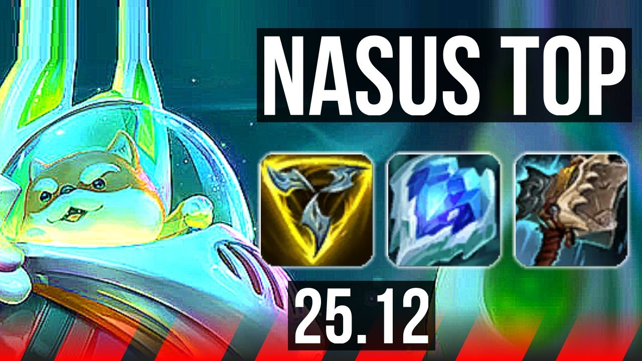 NASUS vs AATROX (TOP) | 2900+ games | KR Master | 25.12
