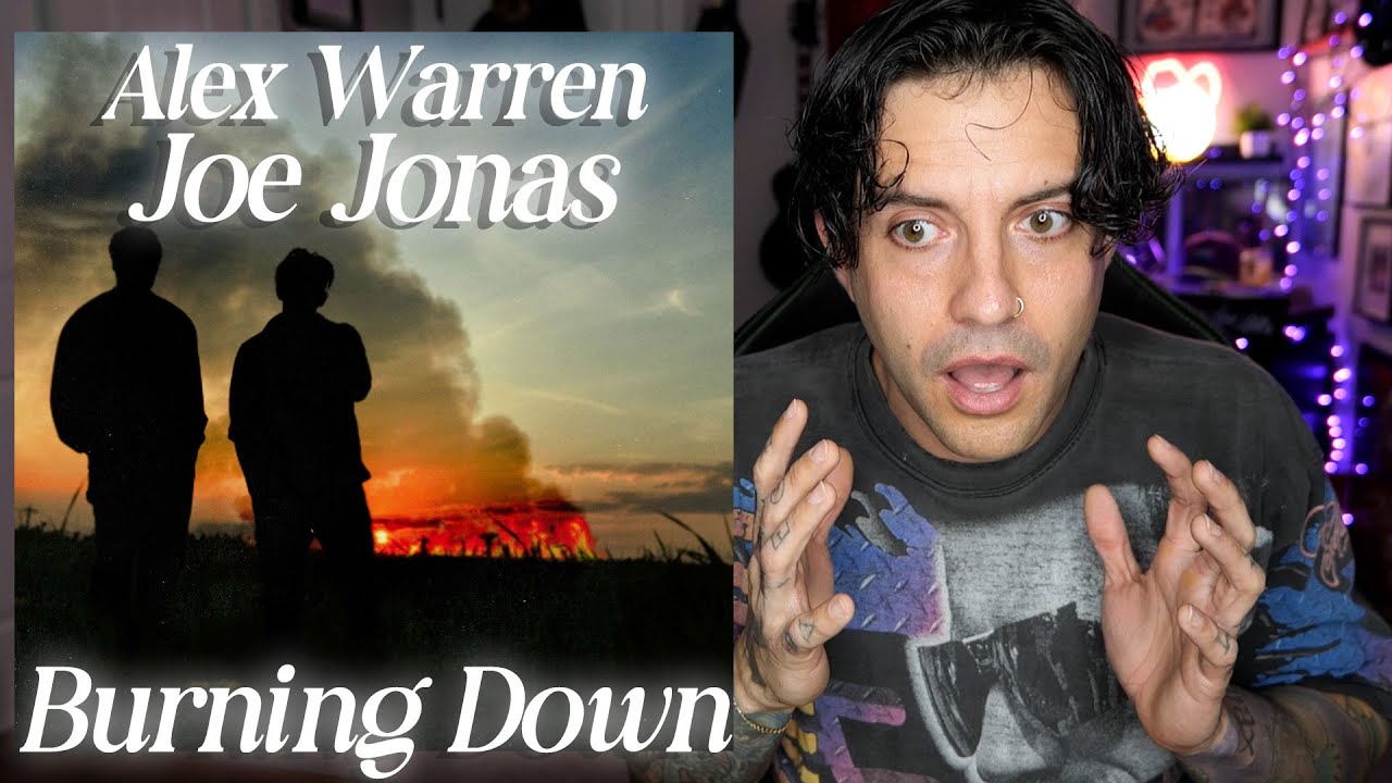 Alex Warren Ft. Joe Jonas - Burning Down REACTION