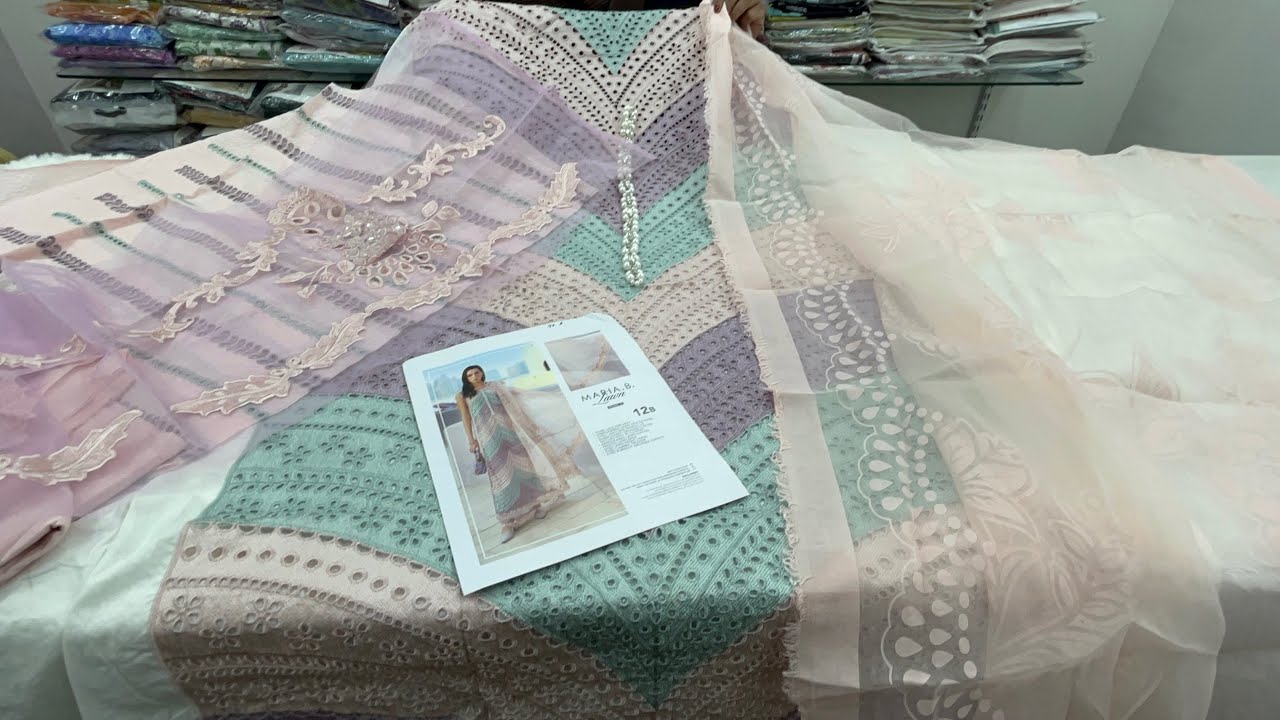 #mariab #luxe #lawn #exclusive #aghanoor #gowns Order on WhatsApp 7610387608