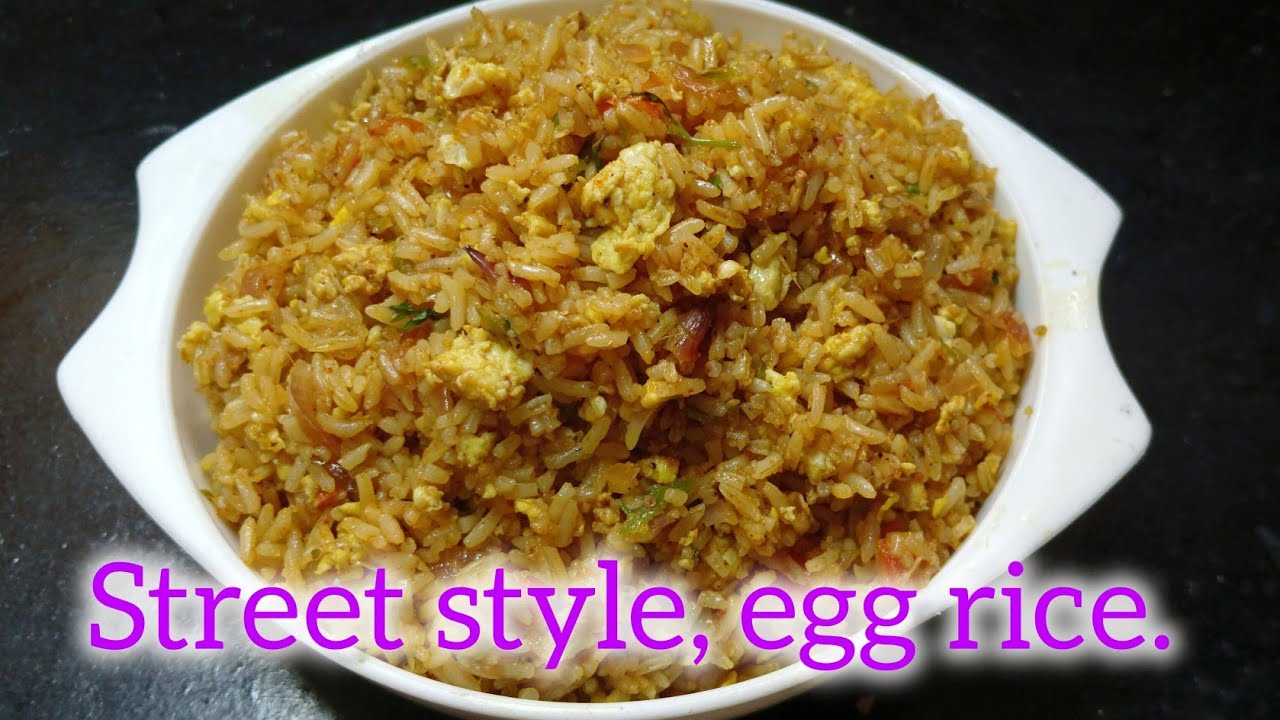 Egg rice/ Spicy  Anda rice/ Street Style egg rice recipe In 10 minutes @Poonam_megharaj