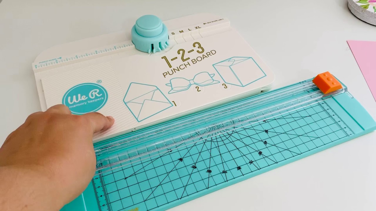 Cómo hacer lazos de papel | Punch 123 de We R Memory Keepers