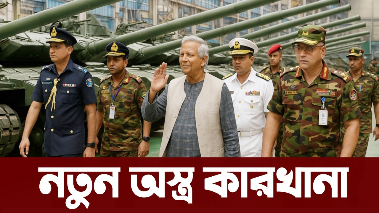নারায়ণগঞ্জ ও চট্টগ্রামে গড়ে উঠছে তুরস্কের অস্ত্র কারখানা। Bangladesh Army new Arms factory