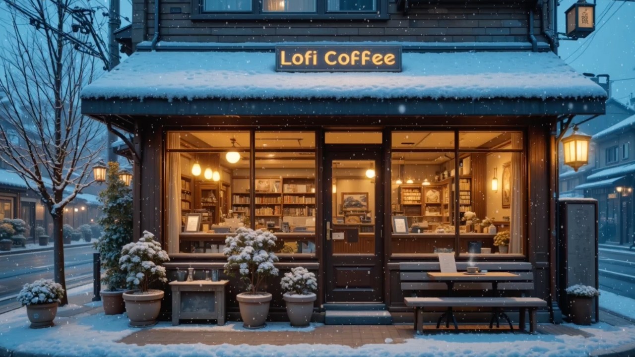 Cozy Winter Lofi ☕ Hip Hop Chill Beats for Studying, Relaxing & Coffee Time