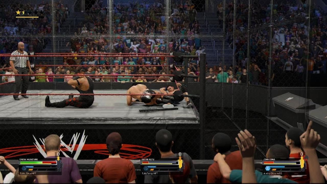 WWE 2K25 PS5 Online Match