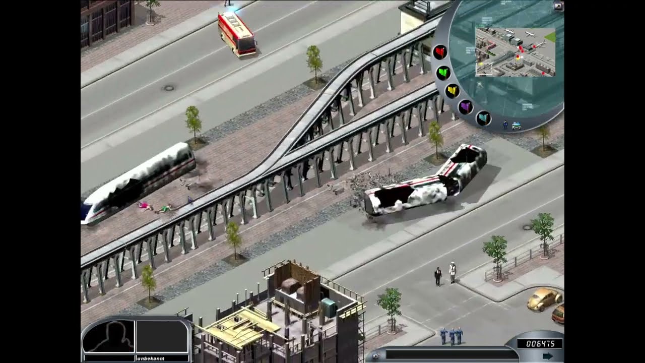 Emergency 2  - Mission 9: Magnetschwebezug durchschlägt Terminalgebäude!
