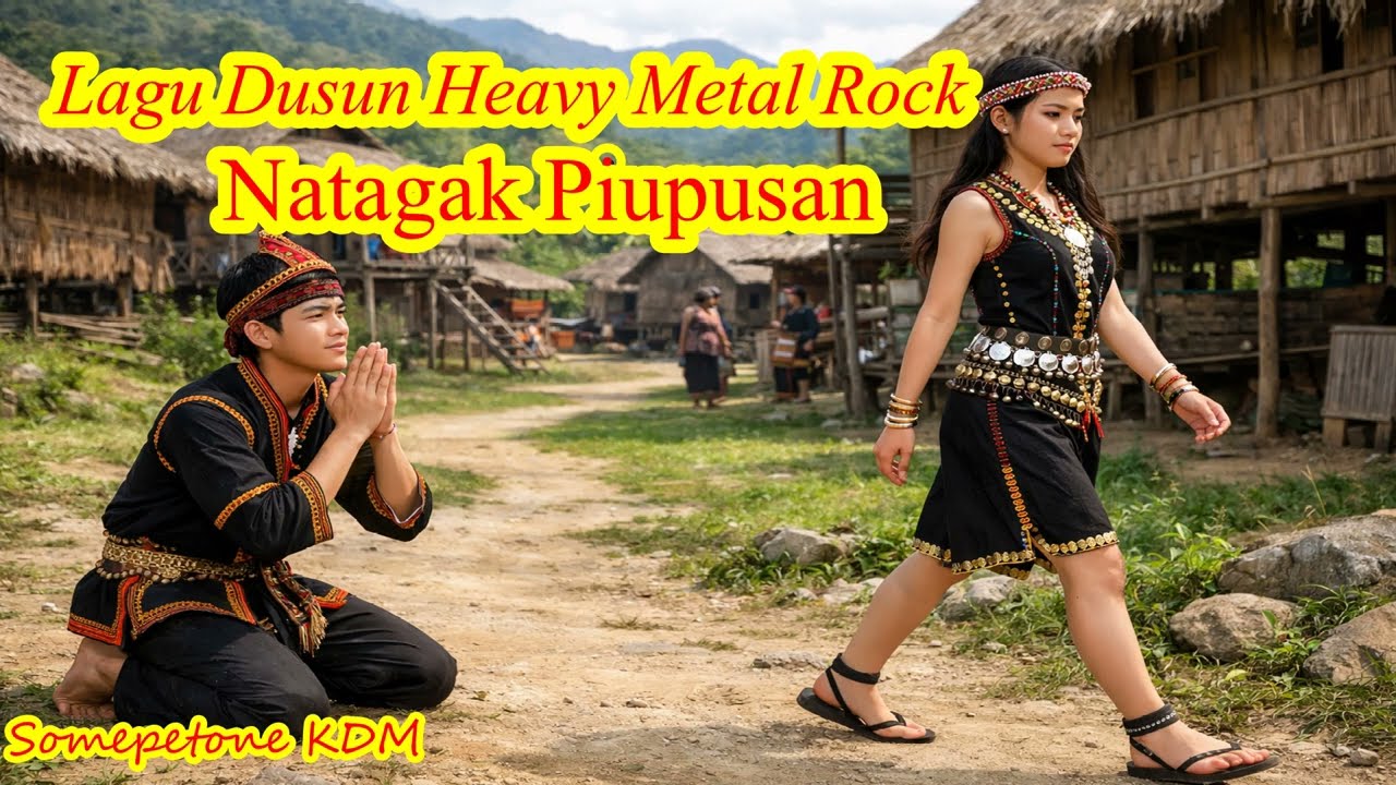 Lagu Dusun Heavy Metal Rock | Natagak Piupusan