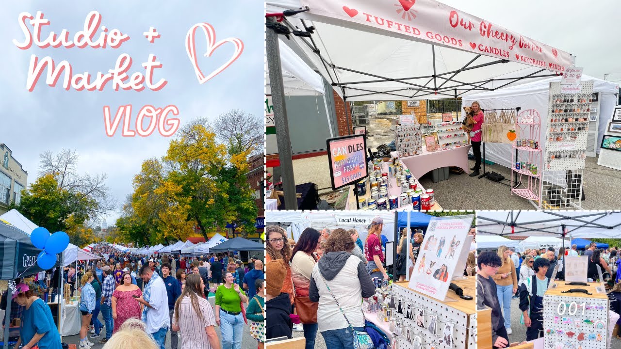 MY BEST MARKET YET + How I plan to incorporate laser engraving into my business