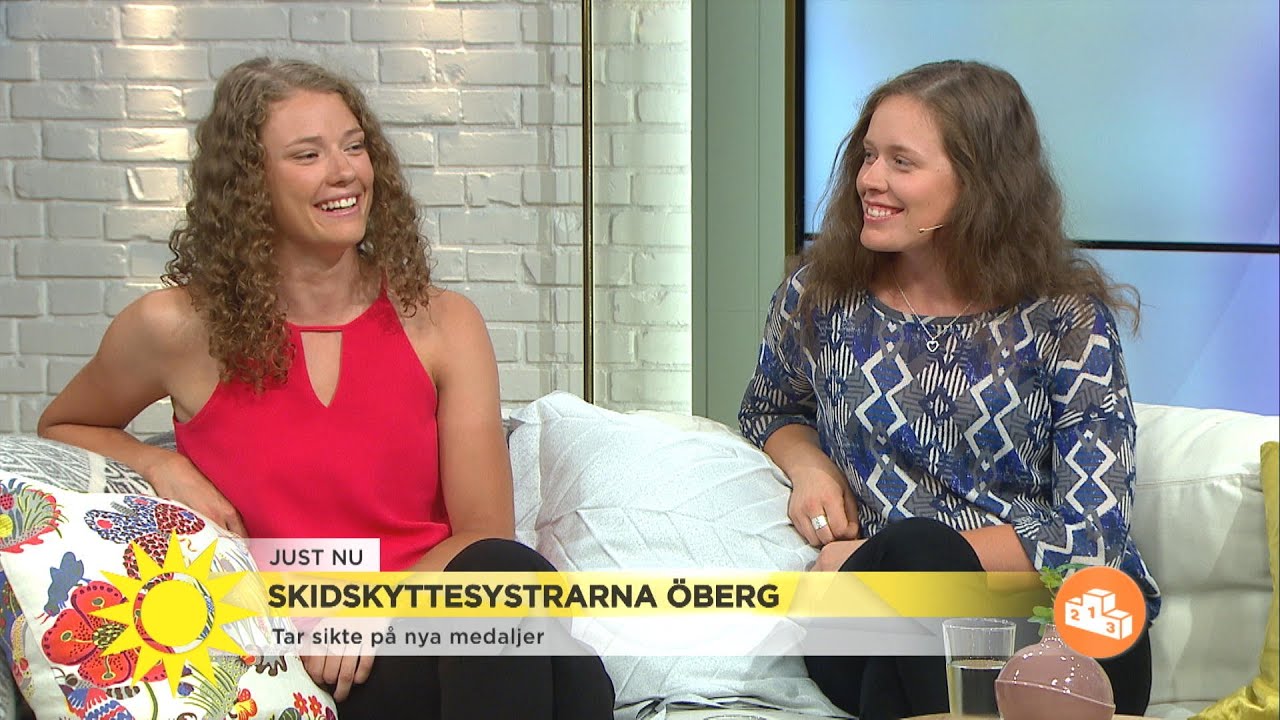Skidskyttesystrarna satsar på nya guldmedaljer  - Nyhetsmorgon (TV4)
