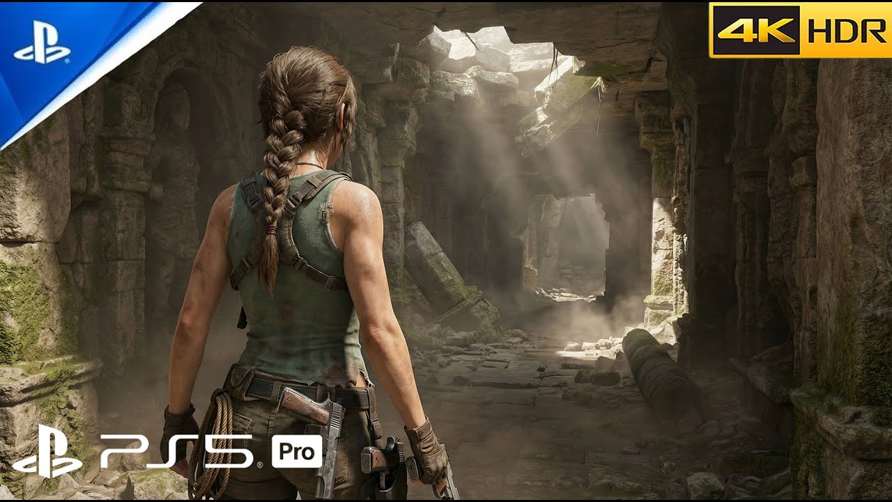 Игра TOMB RAIDER™ выглядит абсолютно ужасающе на PS5 PRO | Ультрареалистичная графика [4K 60FPS]