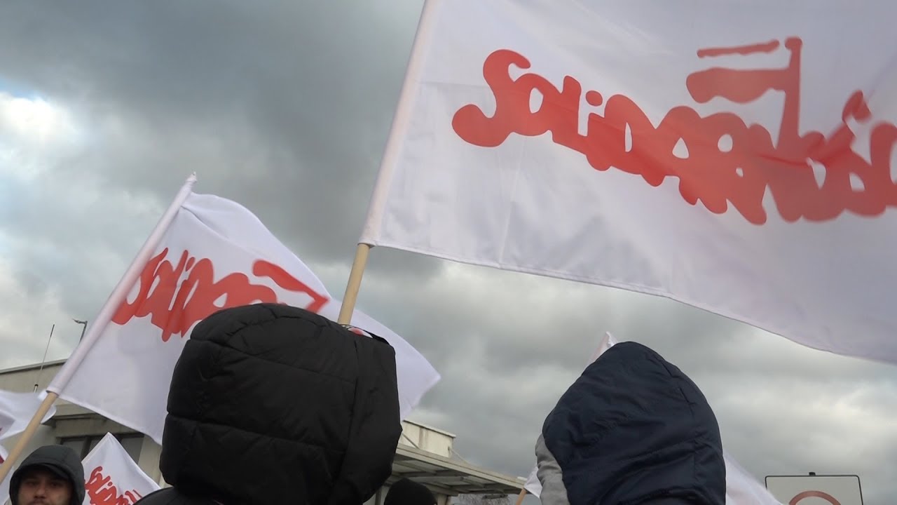 POLKOWICE. Pikieta związkowc&oacute;w. Żądają podwyżek w Sanden