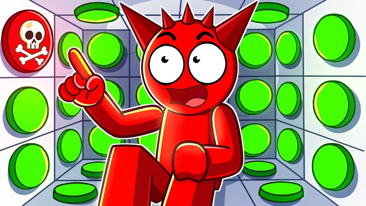 100 BUTTONS But Only 1 Lets Sprunki ESCAPE..