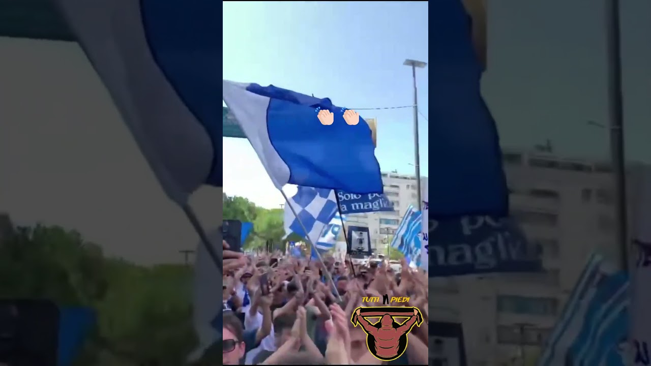 Noi siamo i pescaresi | Coro ultras Delfino Pescara 1936 ⚽️ | Corteo di protesta Curva Nord Pescara🐬