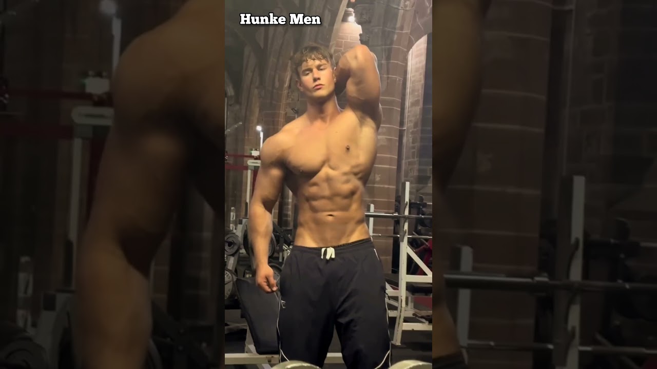 Forceful actions#aesthetic#muscle#motivation#posing#abs#chest#biceps#model#body#hunk#gym#work#back