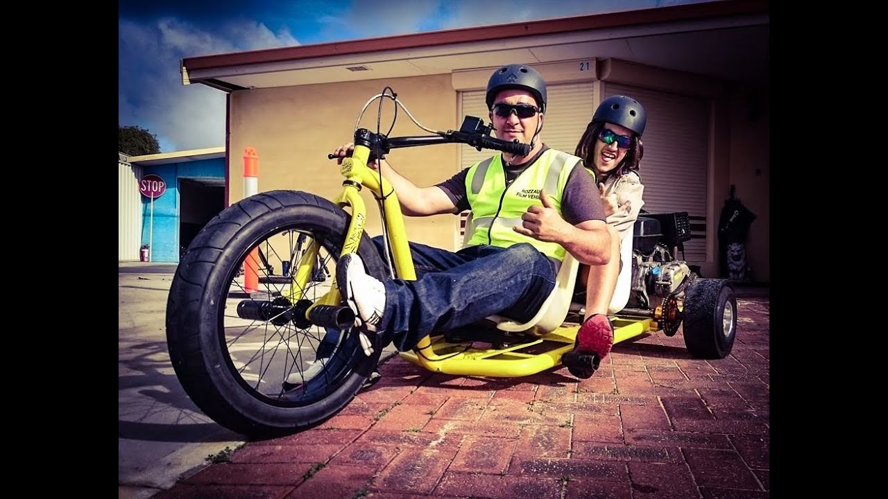 Motorized Drift Trikes | Crazy Tandem & Single Sliders