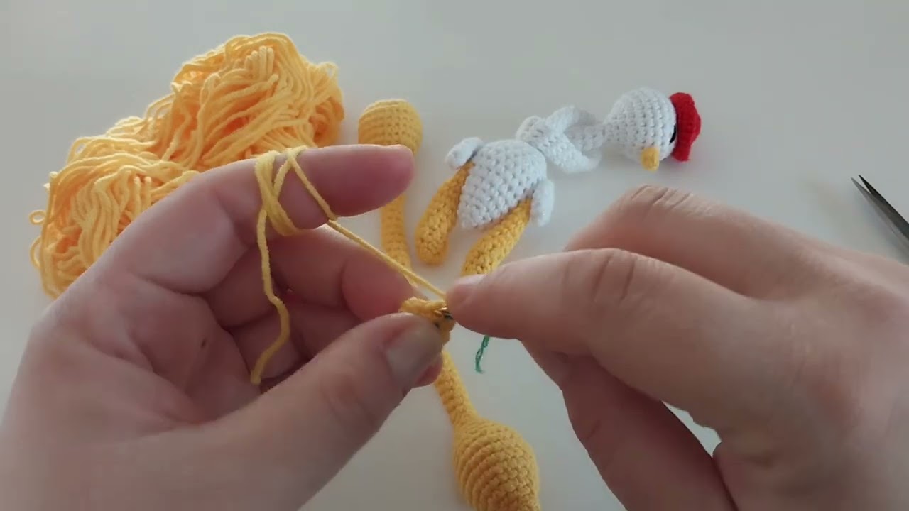 Amigurumi Ördekli Süs Yapımı