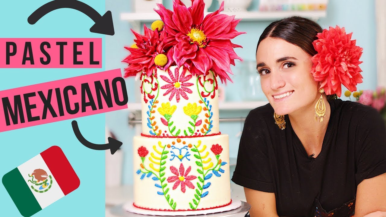 PASTEL MEXICANO BORDADO / DANI FLOWERS