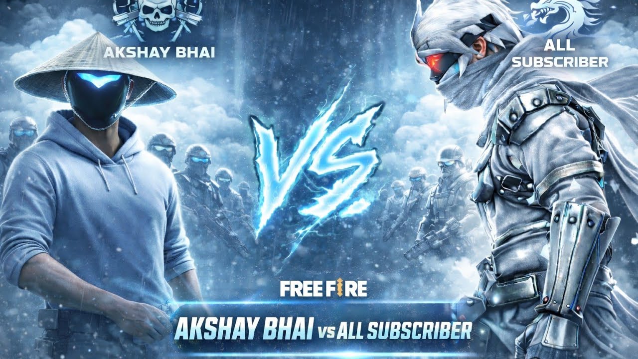 Akgaming  playing all my subscribers 1 V 1