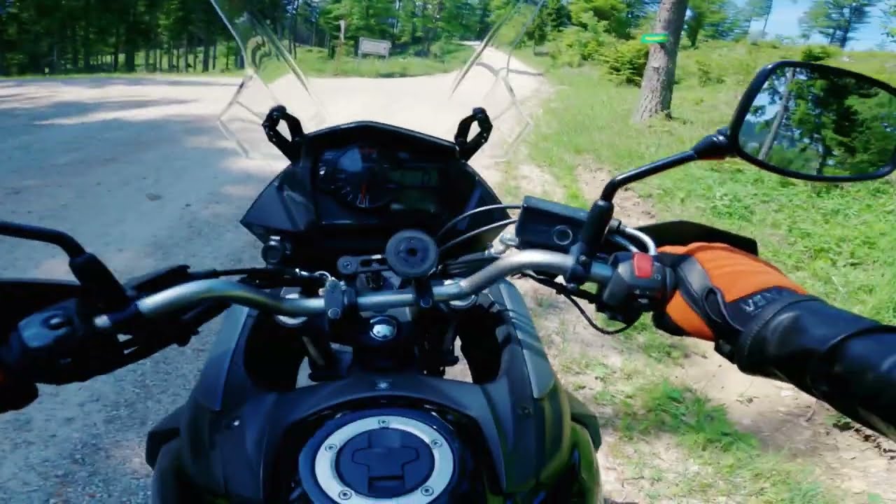SPITZKEHREN  LUSCHASATTEL MOTORRADFAHREN KÄRNTEN SUZUKI V-STROM 650, Teil 2
