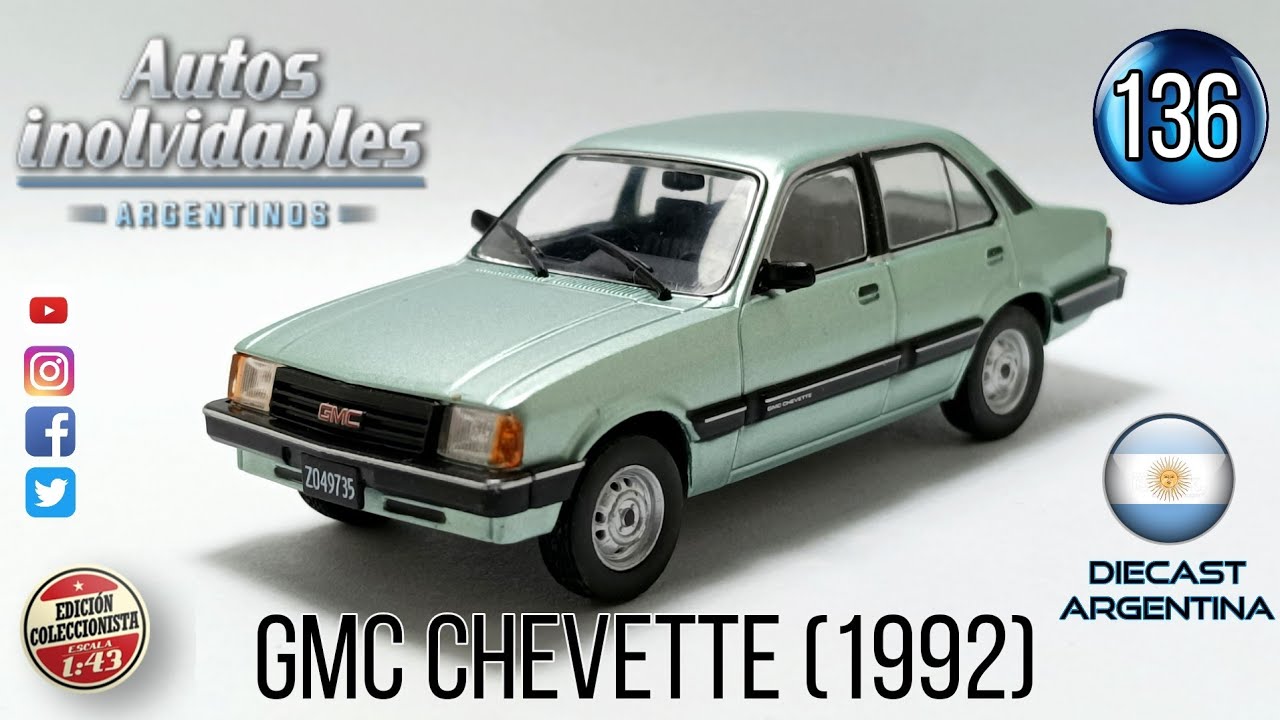 #136 GMC Chevette (1992) 1/43 - Autos Inolvidables Argentinos