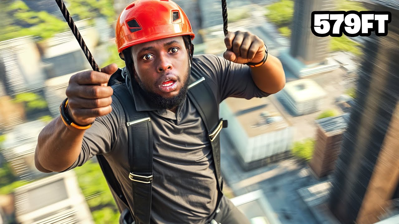 Only 1% Would Dare This Skyscraper Zipline! | World's Longest Urban Zipline | XLINE DUBAI