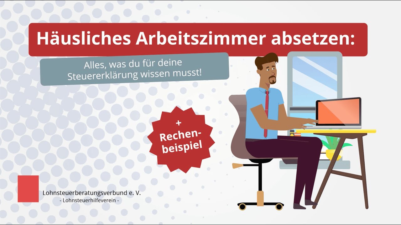 Arbeitszimmer steuerlich absetzen! (Arbeitszimmer in der Steuererklärung)