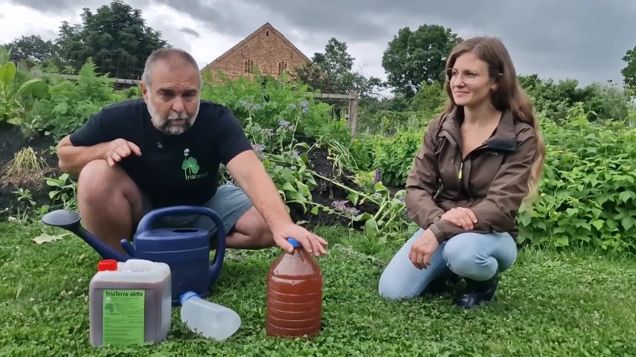 Superdünger Urin + TriaTerra-aktiv geruchlos –  Marko erklärt wie es geht.