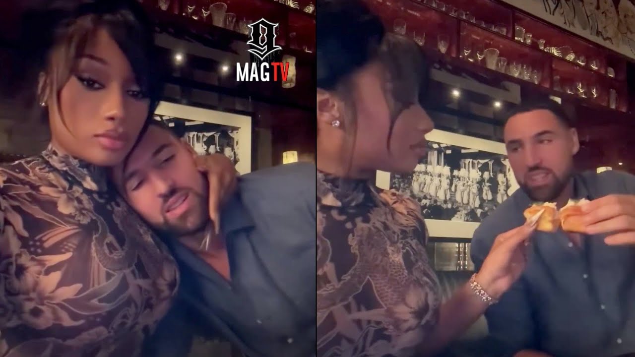 Клэй Томпсон приглашает Меган Ти Стэллион на свидание с обзором еды! 🥰