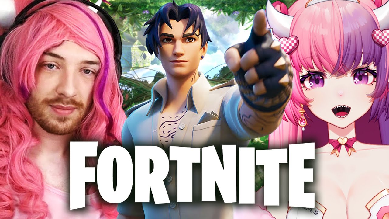 Connor & Ironmouse Play Fortnite!
