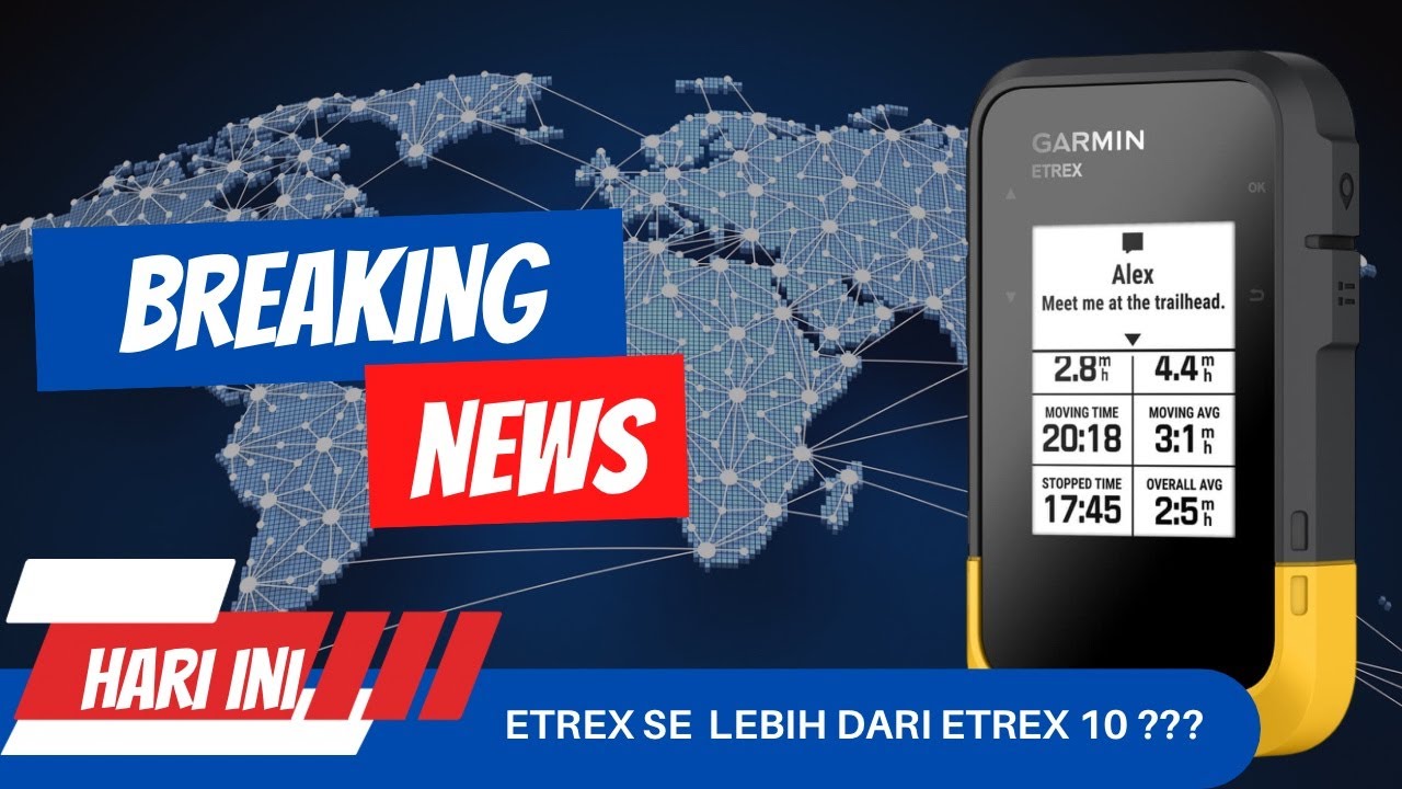 Tutorial Menggunakan eTrex SE Agar Optimal !!!