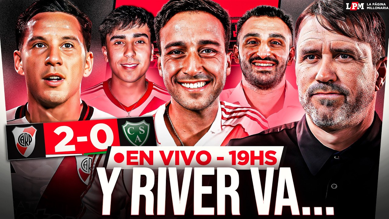 EMPEZÓ LA LOCURA DE COUDET EN RIVER - LA BANDA DE LPM