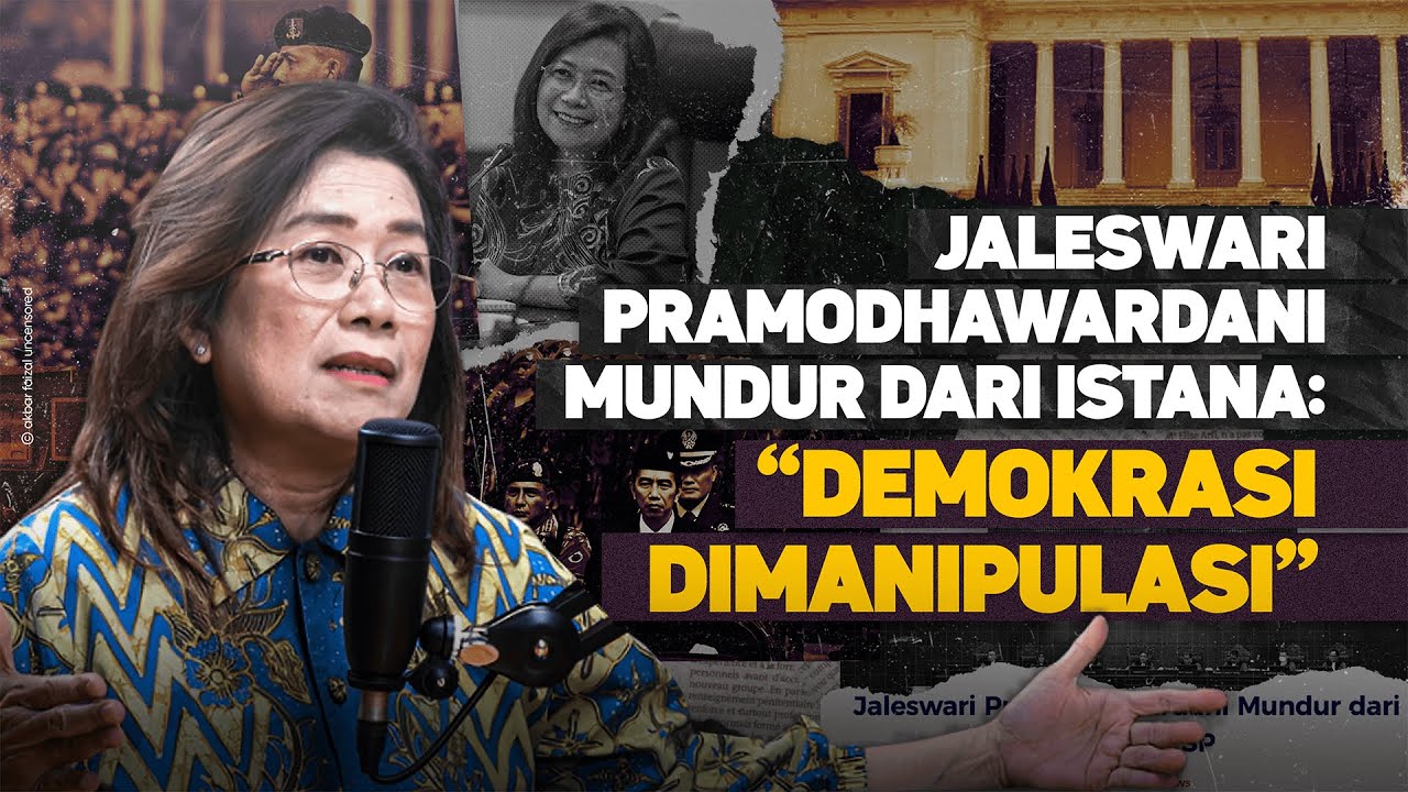 JALESWARI PRAMODHAWARDANI MUNDUR DARI ISTANA: 