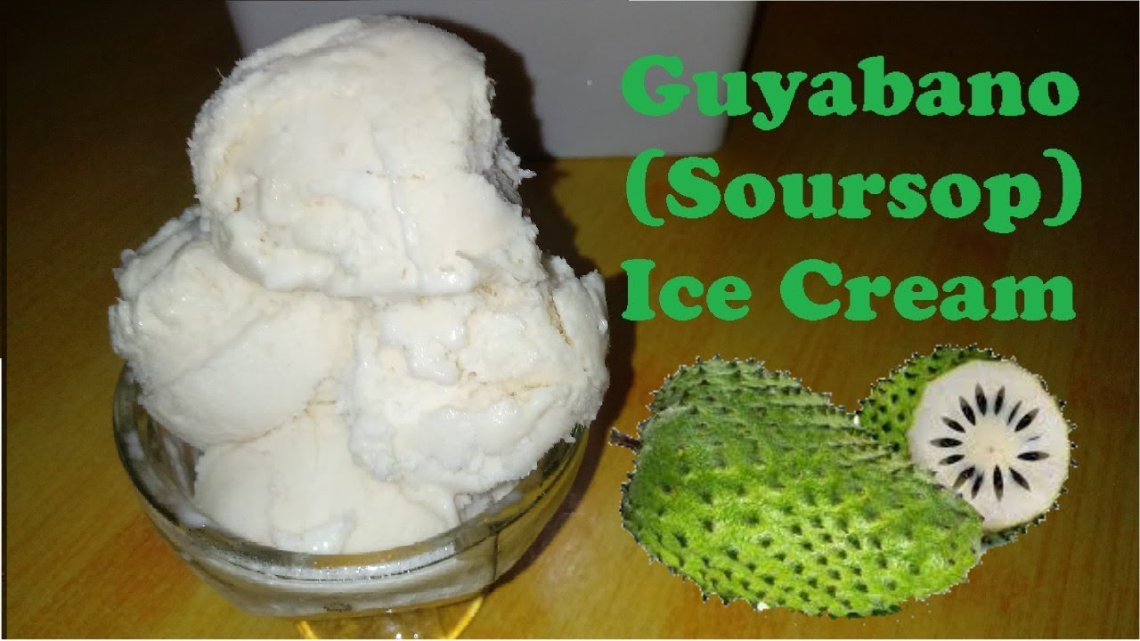 Guyabano (Soursop) Ice Cream
