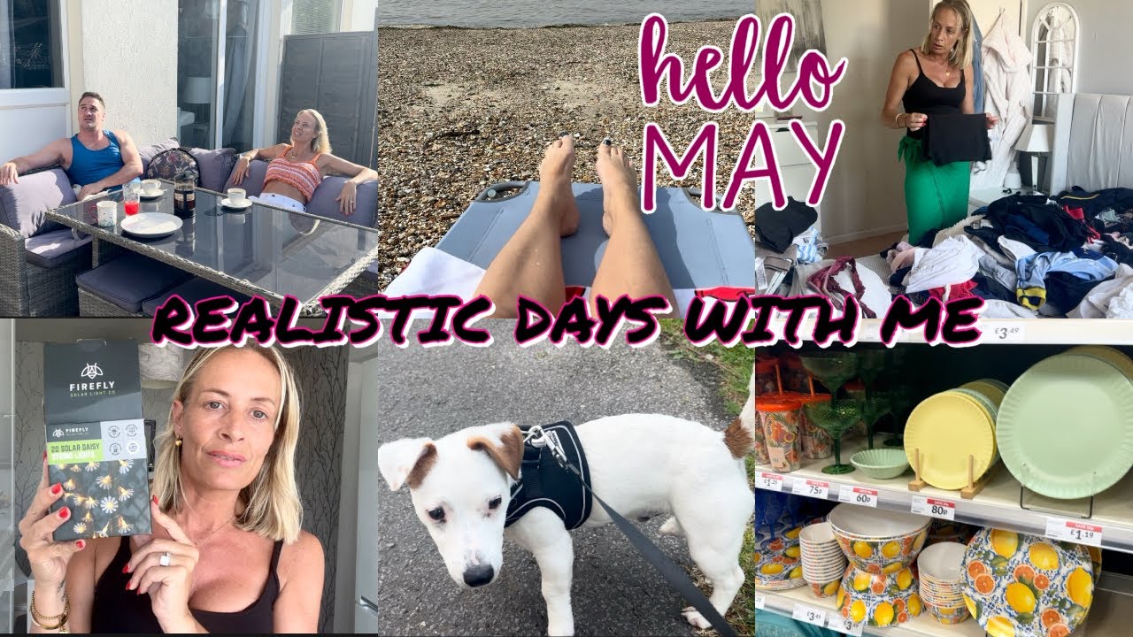 REAL DAYS IN THE LIFE OF A UK SAHM | BEACH FAIL | WASHING MOUNTAIN | MOVIE NIGHT | ITS HOT |