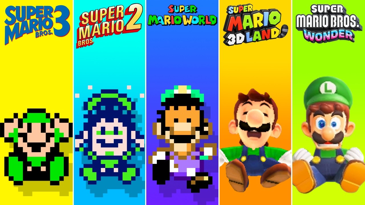 Эволюция фразы &laquo;Luigi Game Over&raquo; в играх серии Super Mario (1983-2026)