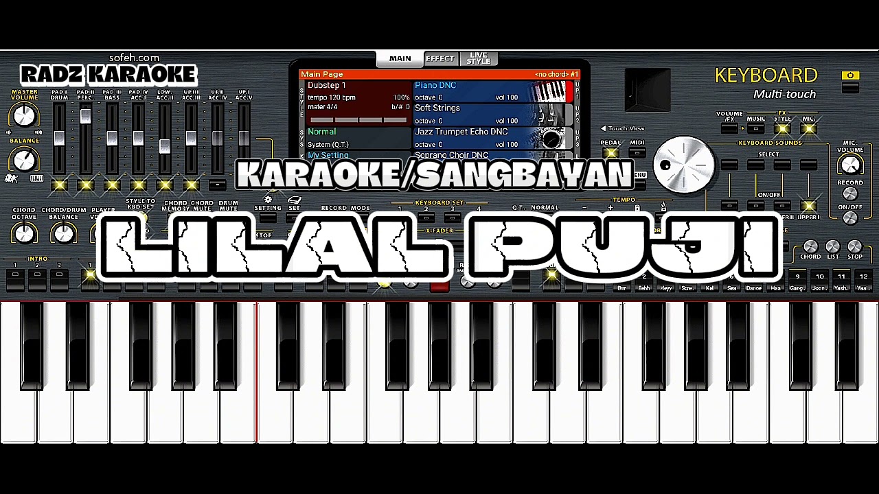 LILAL PUJI - KARAOKE SANGBAYAN