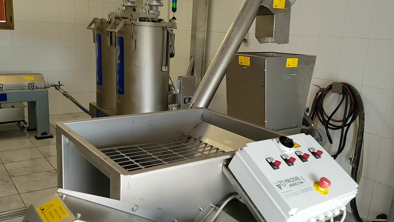 Almazara Síntesis 350 kg/hora Teguerey Fuerteventura.