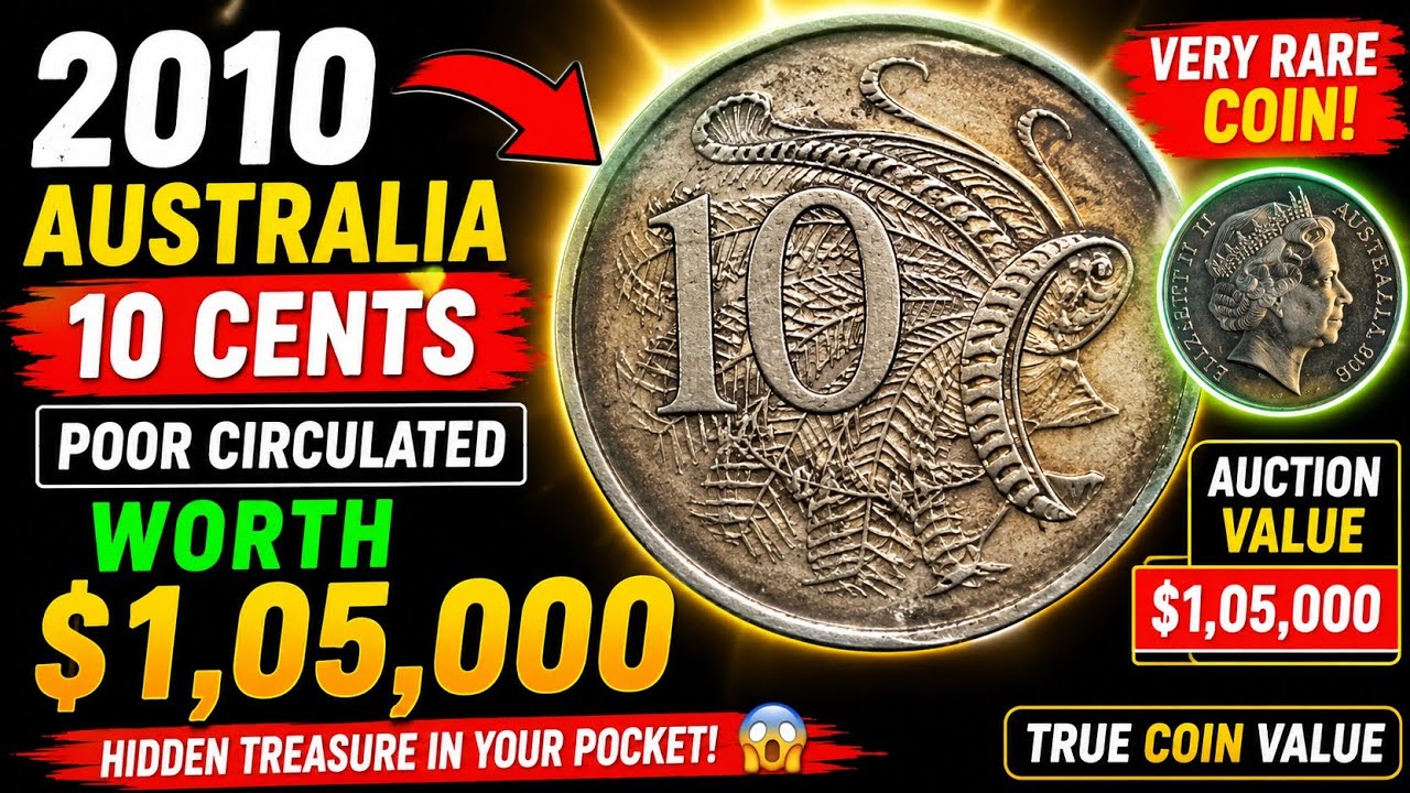 STOP! This Australia 10 Cent Coin Could Be Worth $5,000