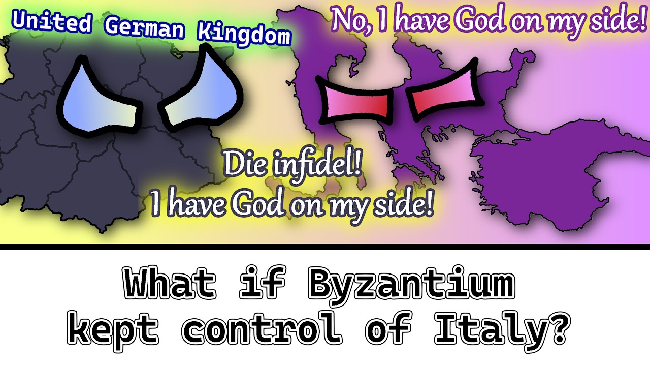 What if Byzantium kept control over Italy?