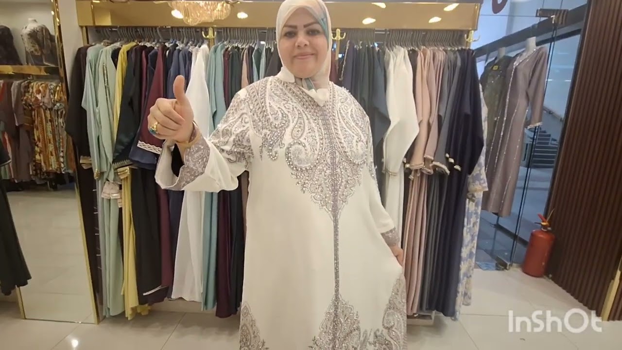 سوق العزيزية محل فساتين روعة 👘بشارع الشمالية مكة المكرمة 👌😍