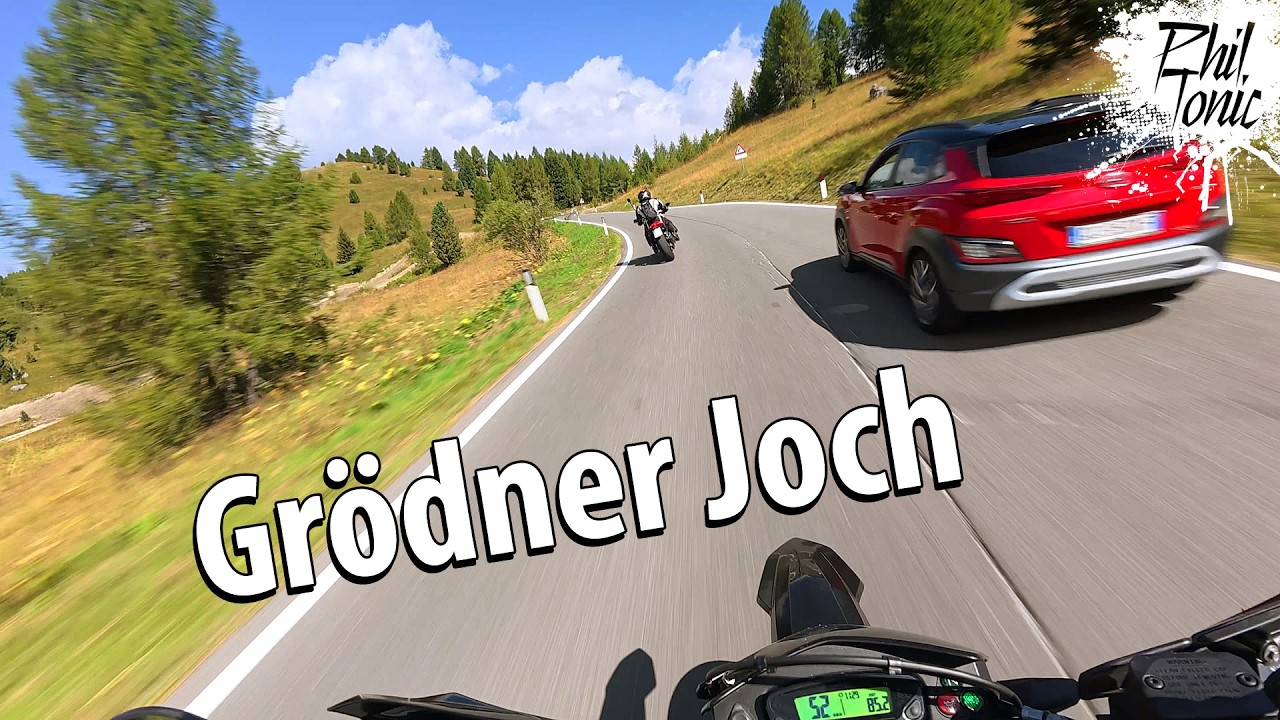 Grödner Joch - KTM 690 SMC R Raw Onboard