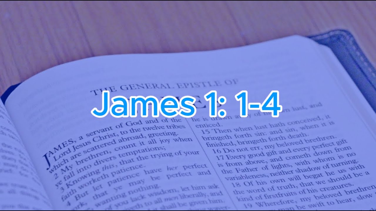 James 1:1-4 ESV