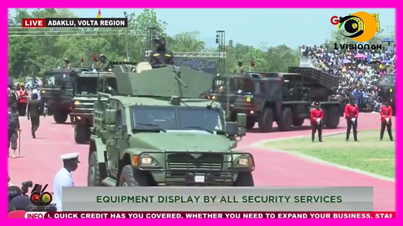 Eiii - GHANA SECURITY SERVICES DISPLAYS WILD WEAPONS AND EQUIPMENT AT 66TH INDEPENDENCE DAY